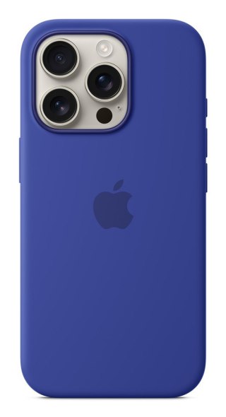 Etui silikonowe do Apple iPhone16 Pro z MagSafe - kolor ultramaryna