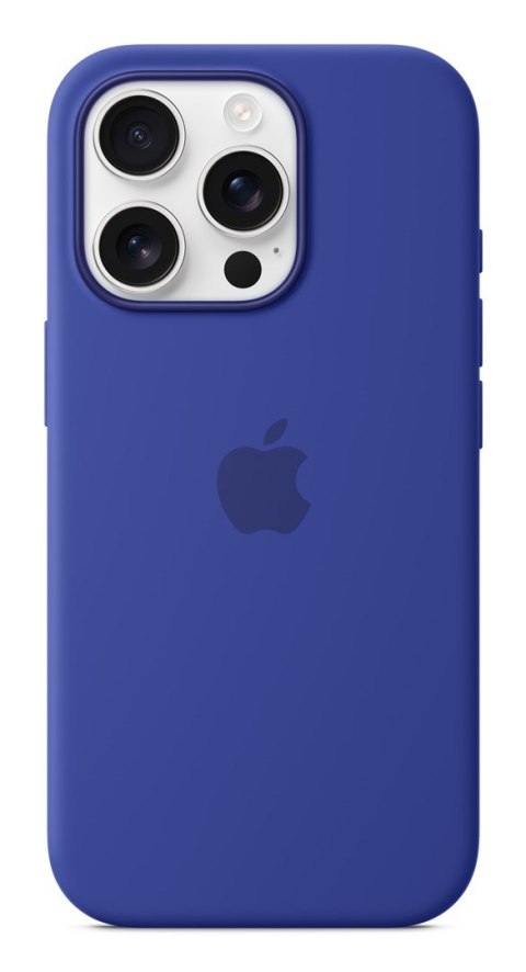 Etui silikonowe do Apple iPhone16 Pro z MagSafe - kolor ultramaryna Etui silikonowe do Apple iPhone16 Pro z MagSafe - kolor ultramaryna