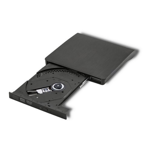 Qoltec 51857 Nagrywarka DVD-RW zewnętrzna |USB 3.0 | Czarna Qoltec 51857 Nagrywarka DVD-RW zewnętrzna |USB 3.0 | Czarna