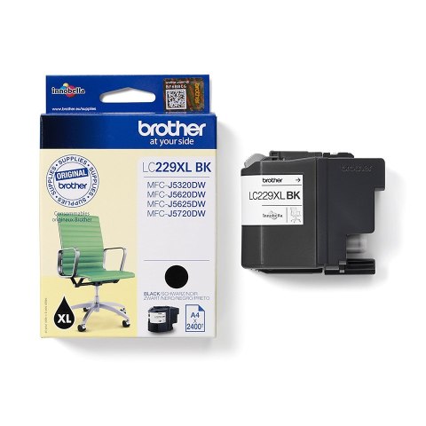 Brother LC-229XLBK nabój z tuszem 1 szt. Oryginalny Czarny Brother LC-229XLBK nabój z tuszem 1 szt. Oryginalny Czarny