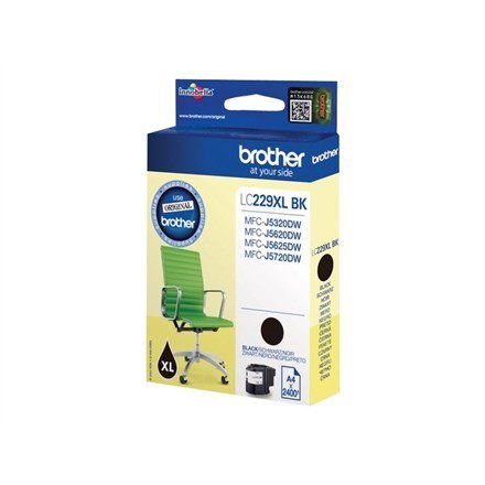 Brother LC-229XLBK nabój z tuszem 1 szt. Oryginalny Czarny Brother LC-229XLBK nabój z tuszem 1 szt. Oryginalny Czarny