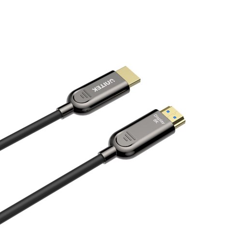 Kabel optyczny HDMI 2.1 AOC Unitek C11085GY01-15M