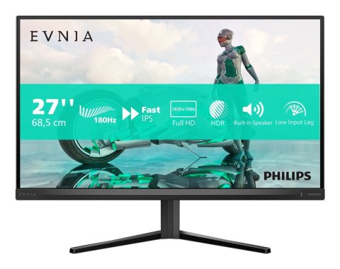 Philips Evnia 27M2N3200S/00 LED display 68,6 cm (27") 1920 x 1080 px Full HD LCD Czarny Philips Evnia 27M2N3200S/00 LED display 68,6 cm (27") 1920 x 1080 px Full HD LCD Czarny