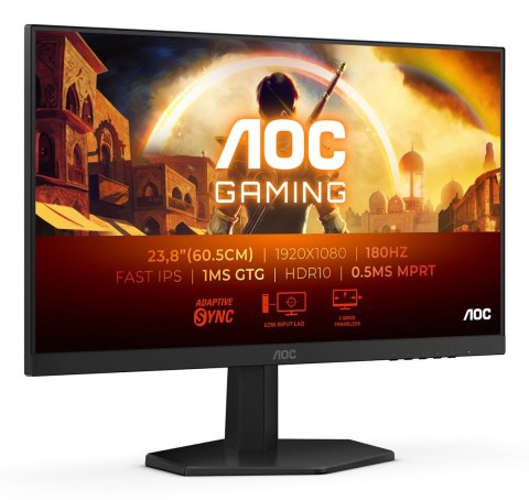 AOC G4 24G42E monitor komputerowy 61 cm (24") 1920 x 1080 px Full HD LCD Czarny AOC G4 24G42E monitor komputerowy 61 cm (24") 1920 x 1080 px Full HD LCD Czarny