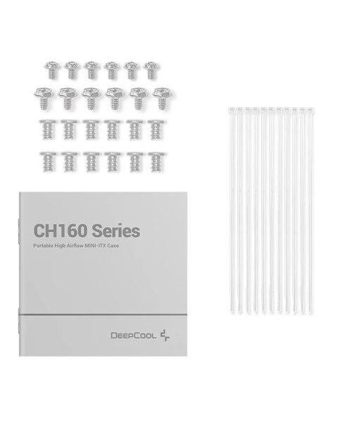 DeepCool CH160 WH Small Form Factor (SFF) Biały DeepCool CH160 WH Small Form Factor (SFF) Biały