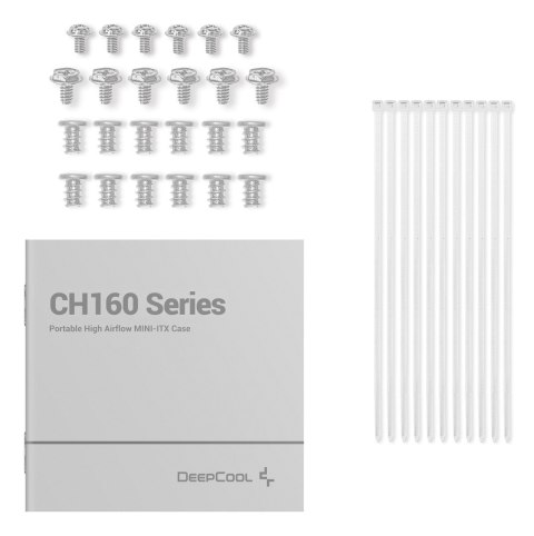 DeepCool CH160 WH Small Form Factor (SFF) Biały DeepCool CH160 WH Small Form Factor (SFF) Biały
