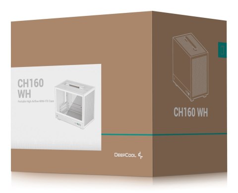 DeepCool CH160 WH Small Form Factor (SFF) Biały DeepCool CH160 WH Small Form Factor (SFF) Biały