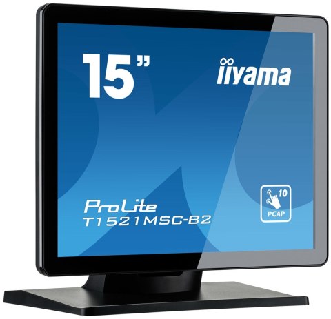 Monitor dotykowy T1521MSC-B2 15 cali PCAP bezel free front Monitor dotykowy T1521MSC-B2 15 cali PCAP bezel free front
