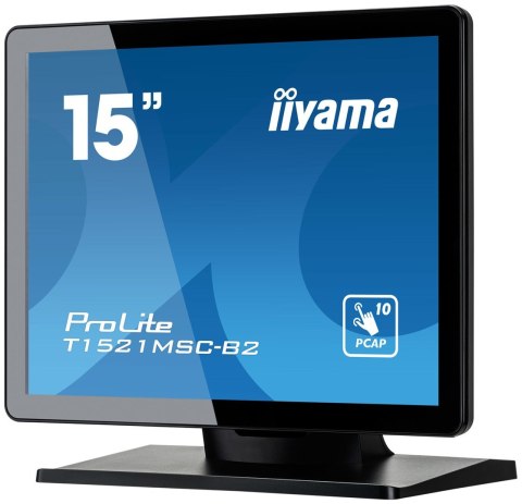 Monitor dotykowy T1521MSC-B2 15 cali PCAP bezel free front Monitor dotykowy T1521MSC-B2 15 cali PCAP bezel free front