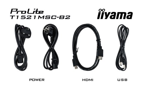 Monitor dotykowy T1521MSC-B2 15 cali PCAP bezel free front Monitor dotykowy T1521MSC-B2 15 cali PCAP bezel free front