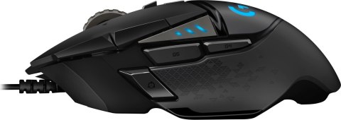 Mysz Logitech G502 Hero 910-005470 (optyczna; 16000 DPI; kolor czarny) Mysz Logitech G502 Hero 910-005470 (optyczna; 16000 DPI; kolor czarny)