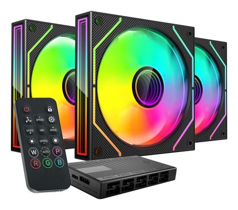 TACENS MARS MF-3DPROKIT FANS 120 ARGB x3 BK- wentylatory+hub+pilot (TACMARS-MF3DPROKIT) TACENS MARS MF-3DPROKIT FANS 120 ARGB x3 BK- wentylatory+hub+pilot (TACMARS-MF3DPROKIT)