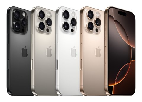 Apple iPhone 16 Pro 16 cm (6.3") Dual SIM iOS 18 5G USB Type-C 256 GB Czarny