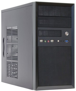 Chieftec CT-01B-OP zabezpieczenia & uchwyty komputerów Mini Tower Czarny