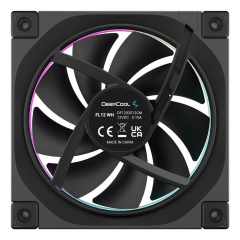 DeepCool FL12 Obudowa komputera Wentylator 12 cm Czarny 1 szt. DeepCool FL12 Obudowa komputera Wentylator 12 cm Czarny 1 szt.