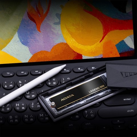 Dysk SSD ADATA Legend 900 ColorBox 512GB PCIe gen.4 Dysk SSD ADATA Legend 900 ColorBox 512GB PCIe gen.4
