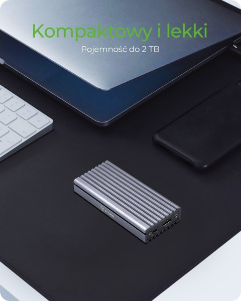 ICY BOX IB-1817M-C31 Obudowa SSD Szary M.2