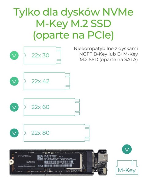 ICY BOX IB-1817M-C31 Obudowa SSD Szary M.2