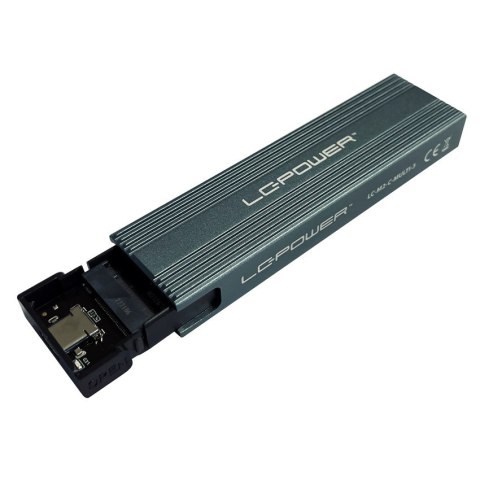 LC-Power LC-M2-C-MULTI-3 obudowa do dysków twardych Obudowa SSD Antracyt M.2