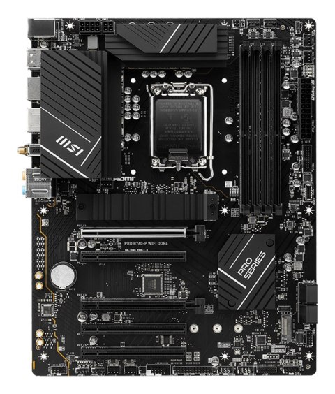 MSI PRO B760-P WIFI DDR4 płyta główna LGA 1700 ATX