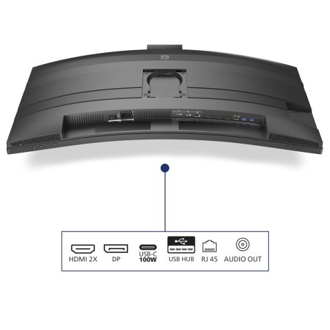 Monitor Philips 86,4cm (34,0") 34B2U6603CH 21:09 HDMI+DP+USB-C szary Monitor Philips 86,4cm (34,0") 34B2U6603CH 21:09 HDMI+DP+USB-C szary