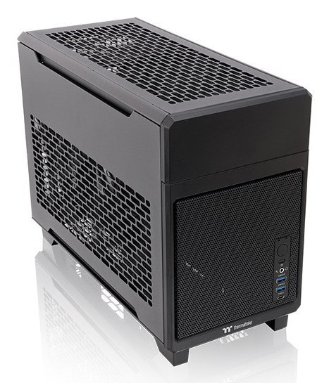Obudowa Thermaltake TR100 Mini Tower Black retail Obudowa Thermaltake TR100 Mini Tower Black retail