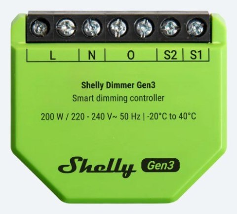 Podtynkowy sterownik oświetlenia LED Relais Dimmer Gen3 Podtynkowy sterownik oświetlenia LED Relais Dimmer Gen3