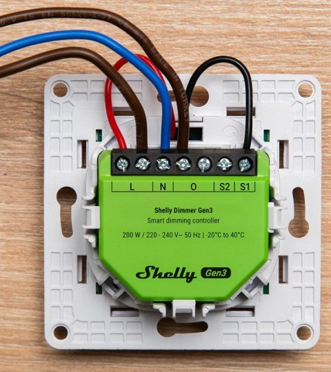 Podtynkowy sterownik oświetlenia LED Relais Dimmer Gen3 Podtynkowy sterownik oświetlenia LED Relais Dimmer Gen3