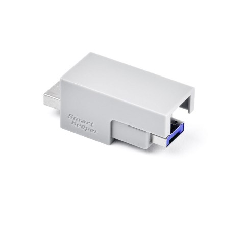Smartkeeper LK03DB bloker portów Blokada portu USB Typu-A Niebieski Plastik 1 szt.