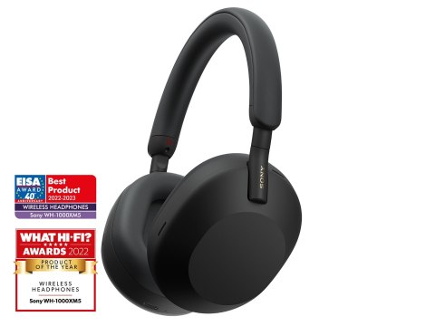 Sony WH-1000XM5 Słuchawki Przewodowy i Bezprzewodowy Opaska na głowę Połączenia/muzyka Bluetooth Czarny Sony WH-1000XM5 Słuchawki Przewodowy i Bezprzewodowy Opaska na głowę Połączenia/muzyka Bluetooth Czarny