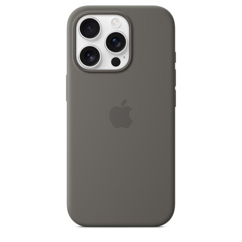 Apple - Obudowa tylna do telefonu komórkowego - Kompatybilna z MagSafe - Silikon - Kamienny szary - do iPhone 16 Pro (MYYL3ZM/A) Apple - Obudowa tylna do telefonu komórkowego - Kompatybilna z MagSafe - Silikon - Kamienny szary - do iPhone 16 Pro (MYYL3ZM/A)