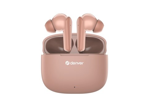 Denver TWE-48DR Zestaw słuchawkowy True Wireless Stereo (TWS) Douszny Połączenia/muzyka Bluetooth Różowy