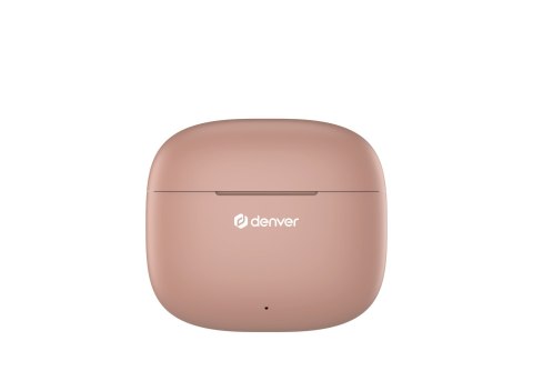 Denver TWE-48DR Zestaw słuchawkowy True Wireless Stereo (TWS) Douszny Połączenia/muzyka Bluetooth Różowy