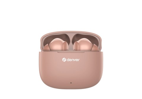 Denver TWE-48DR Zestaw słuchawkowy True Wireless Stereo (TWS) Douszny Połączenia/muzyka Bluetooth Różowy