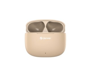 Denver TWE-48NU Zestaw słuchawkowy True Wireless Stereo (TWS) Douszny Połączenia/muzyka Bluetooth Cielisty
