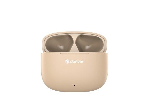 Denver TWE-48NU Zestaw słuchawkowy True Wireless Stereo (TWS) Douszny Połączenia/muzyka Bluetooth Cielisty
