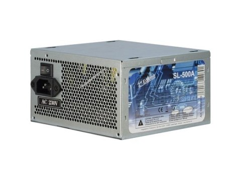 Inter-Tech SL-500A moduł zasilaczy 500 W 20+4 pin ATX ATX Szary Inter-Tech SL-500A moduł zasilaczy 500 W 20+4 pin ATX ATX Szary