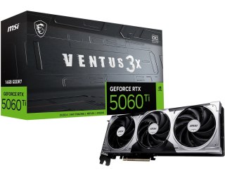 Karta graficzna VGA PCIE16 RTX5060TI 16GB/RTX5060TI 16G VENTUS 3X OC MSI