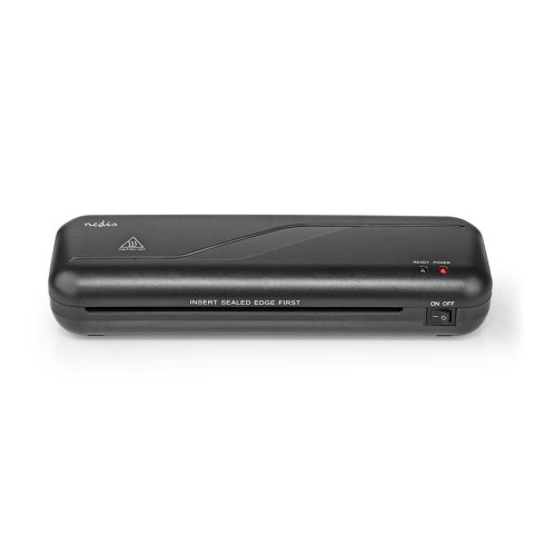 Nedis LAMI112BK4 laminator Laminator na gorąco 230 mm/min Czarny