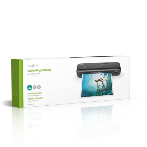 Nedis LAMI112BK4 laminator Laminator na gorąco 230 mm/min Czarny