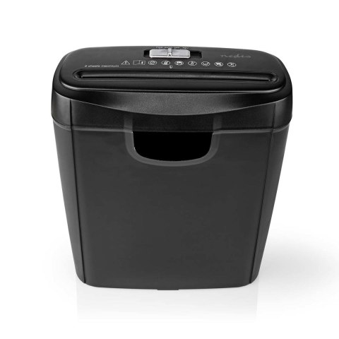 Niszczarka do papieru Nedis 10l DIN P-2 190W Czarna