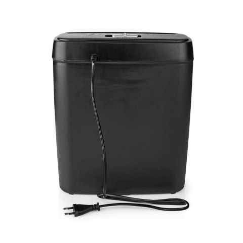 Niszczarka do papieru Nedis 10l DIN P-2 190W Czarna