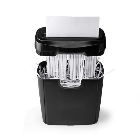 Niszczarka do papieru Nedis 10l DIN P-2 190W Czarna
