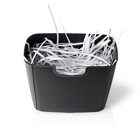 Niszczarka do papieru Nedis 10l DIN P-2 190W Czarna