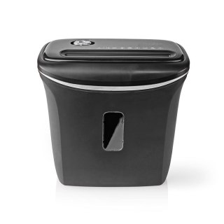 Niszczarka do papieru Nedis 12l DIN P-4 190W Czarna