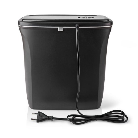 Niszczarka do papieru Nedis 12l DIN P-4 190W Czarna