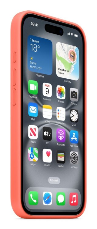 Pokrowiec Apple iPhone 16, 15.5 cm (6.1") pomarańczowy