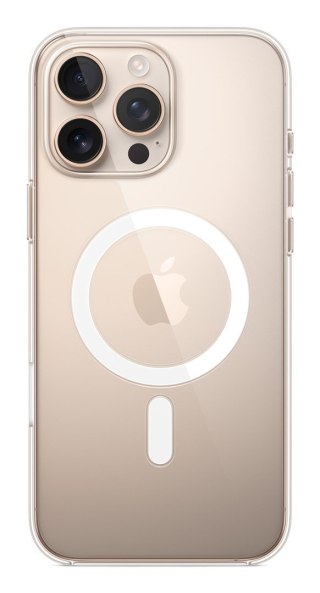 Przezroczyste etui do iPhone'a 16 Pro Max z MagSafe