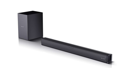 Soundbar Sharp HT-SBW182 2.1 Slim Soundbar HDMI, Optical, Bluetooth, 160 W, 74 cm with Wireless Subwoofer Soundbar Sharp HT-SBW182 2.1 Slim Soundbar HDMI, Optical, Bluetooth, 160 W, 74 cm with Wireless Subwoofer