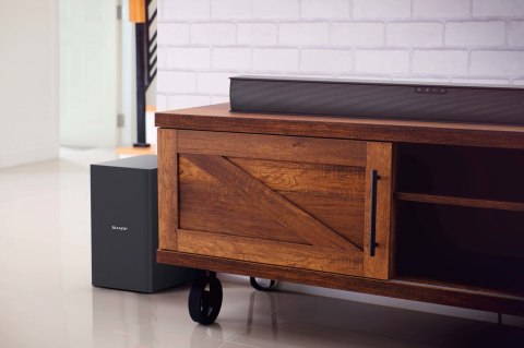 Soundbar Sharp HT-SBW182 2.1 Slim Soundbar HDMI, Optical, Bluetooth, 160 W, 74 cm with Wireless Subwoofer Soundbar Sharp HT-SBW182 2.1 Slim Soundbar HDMI, Optical, Bluetooth, 160 W, 74 cm with Wireless Subwoofer